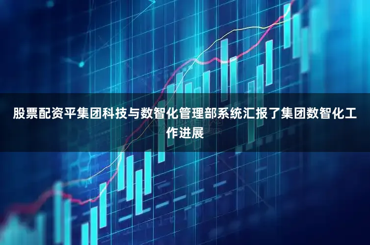 股票配资平集团科技与数智化管理部系统汇报了集团数智化工作进展